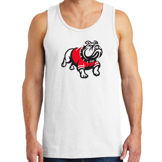 Gardner-Webb University Bulldogs Primary Logo Heavy Cotton Tank Top - White