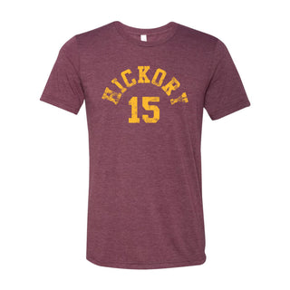 Hickory 15 Canvas Tee - Maroon Triblend