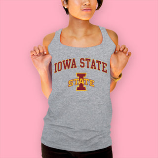 Iowa State Cyclones Arch Logo Tank Top - Sport Grey