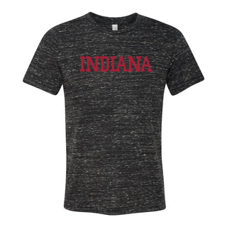 Indiana University Hoosiers Block Basic - Black Marble