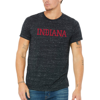 Indiana University Hoosiers Block Basic - Black Marble