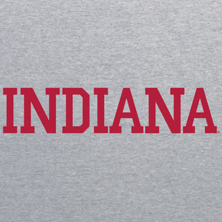 Indiana Hoosiers Basic Block Tank Top - Sport Grey