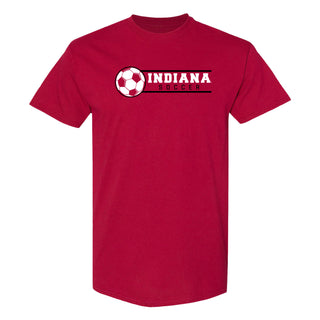 Indiana Hoosiers Soccer Spotlight T Shirt - Cardinal