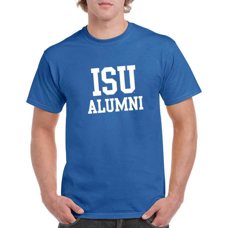 Indiana State Alumni Block T Shirt - Royal