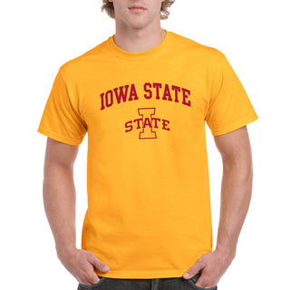 Iowa State University Cyclones Basketball Hype Short Sleeve T Shirt - Gold