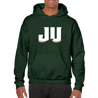 Jacksonville University Dolphins Primary Logo Cotton Hoodie - Forest