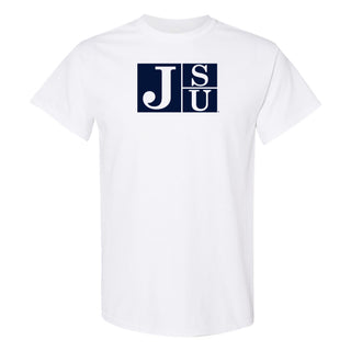 Jackson State Tigers Primary Logo T Shirt - White