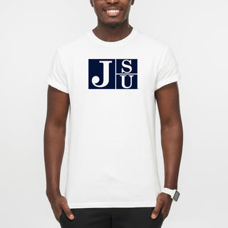 Jackson State Tigers Primary Logo T Shirt - White