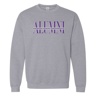 Kansas State Classic Alumni Crewneck - Sport Grey