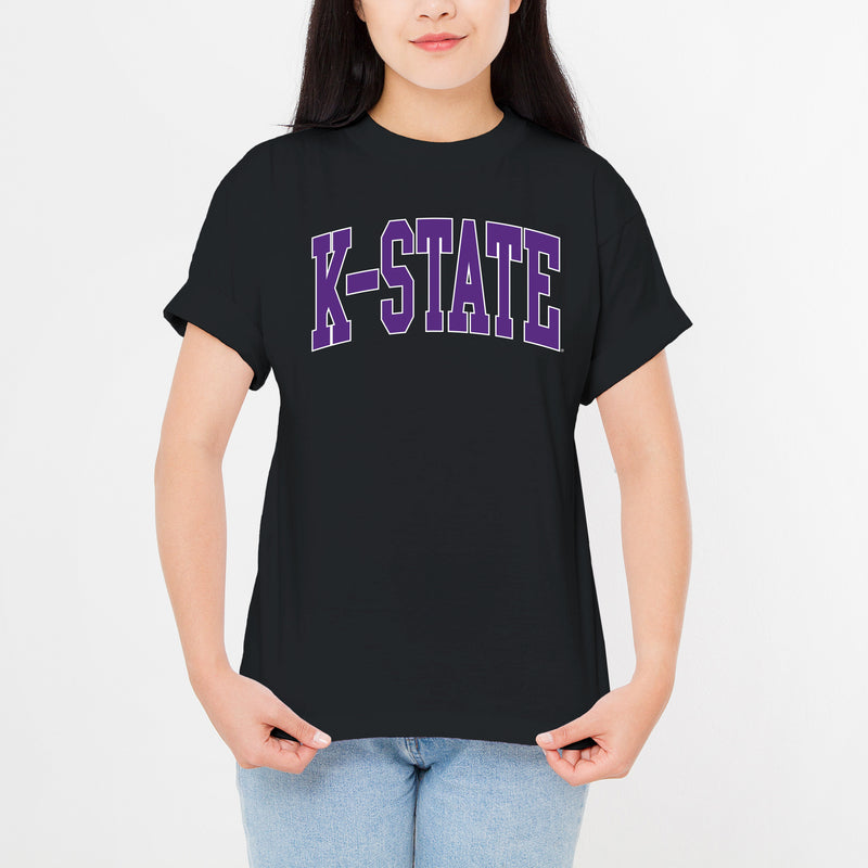 Kansas State Wildcats Mega Arch T-Shirt - Black