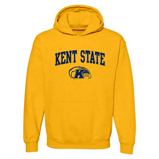 Kent State Golden Flashes Arch Logo Hoodie - Gold