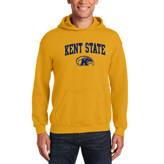 Kent State Golden Flashes Arch Logo Hoodie - Gold