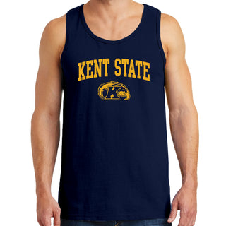 Kent State University Golden Flashes Arch Logo Tank Top - Navy