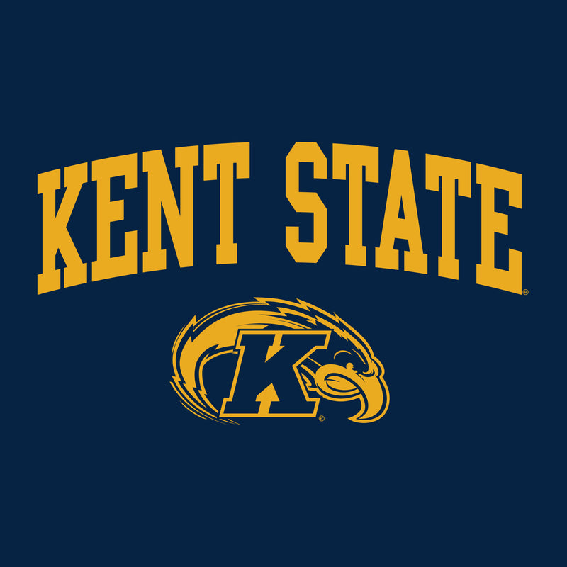 Kent State University Golden Flashes Arch Logo Long Sleeve T-Shirt - Navy