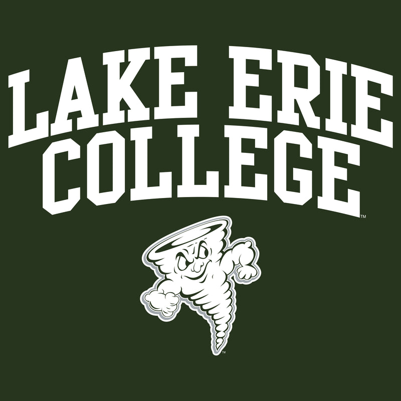 Lake Erie College Storm Arch Logo Tank Top - Forest