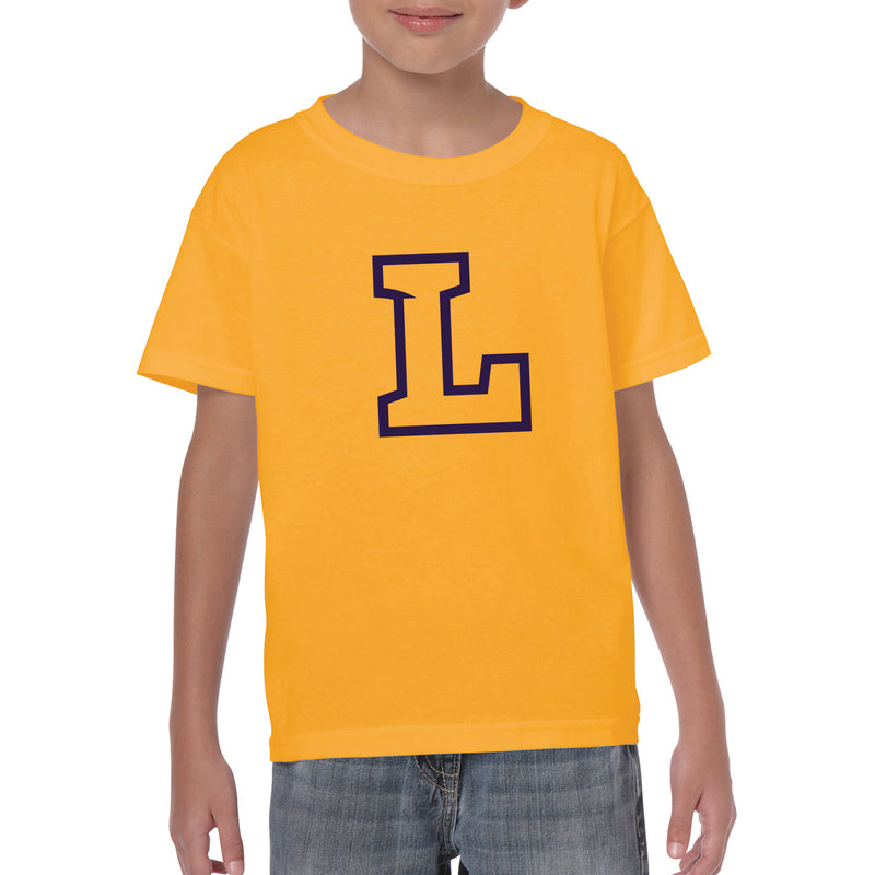 Lipscomb University Bisons Primary Logo Youth T Shirt - Gold