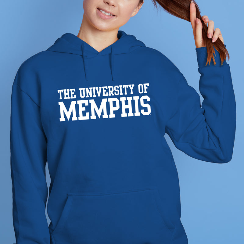 Memphis Tigers Basic Block Hoodie - Royal