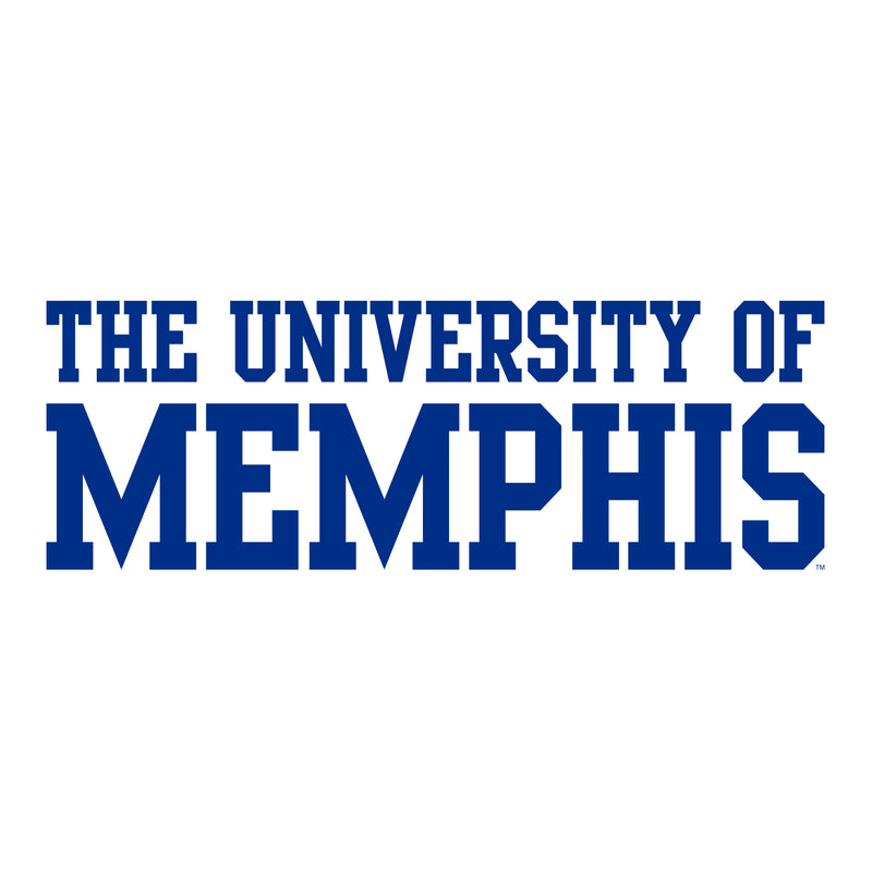 Memphis Tigers Basic Block Short Sleeve T-Shirt - White