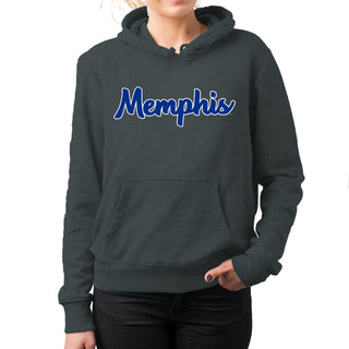 Memphis Tigers Basic Script Hoodie - Dark Heather