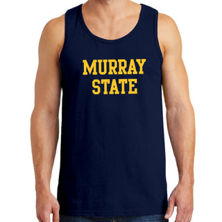 Murray State University Racers Basic Block Tank Top - Navy