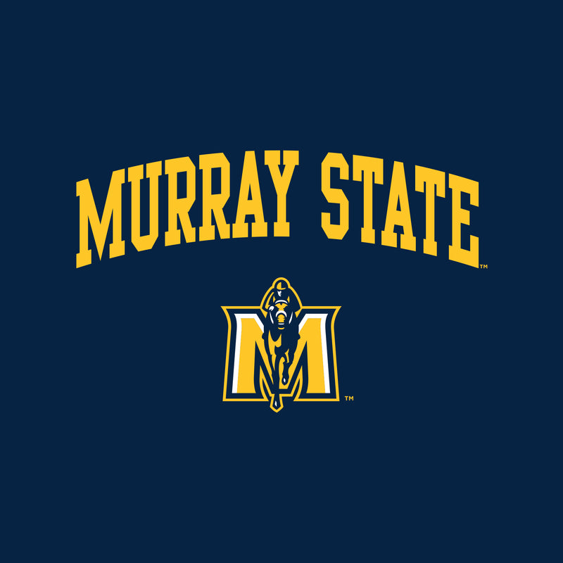 Murray State University Racers Arch Logo Toddler Short Sleeve T Shirt - Navy