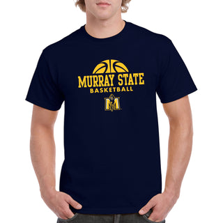 Murray State University Racers Basketball Hype Short Sleeve T Shirt - Navy