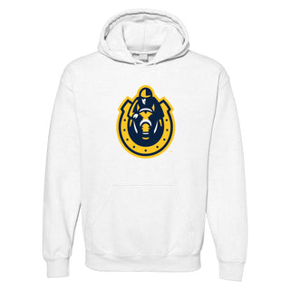 Murray State University Racers Primary Logo Heavy Blend Hoodie - White