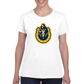 Murray State University Racers Primary Logo Women's Short Sleeve T Shirt - White