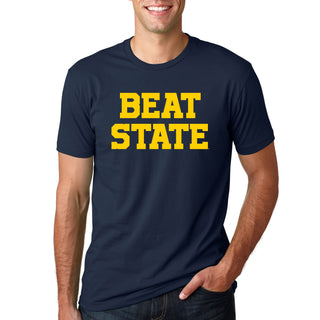 Beat State Premium Cotton Tee - Midnight