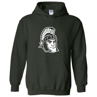 Michigan State University Spartans Sparty Mark Hoodie - Forest