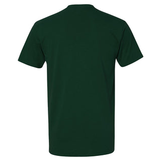 Michigan State University Spartans Vintage Script Next Level Short Sleeve - Forest