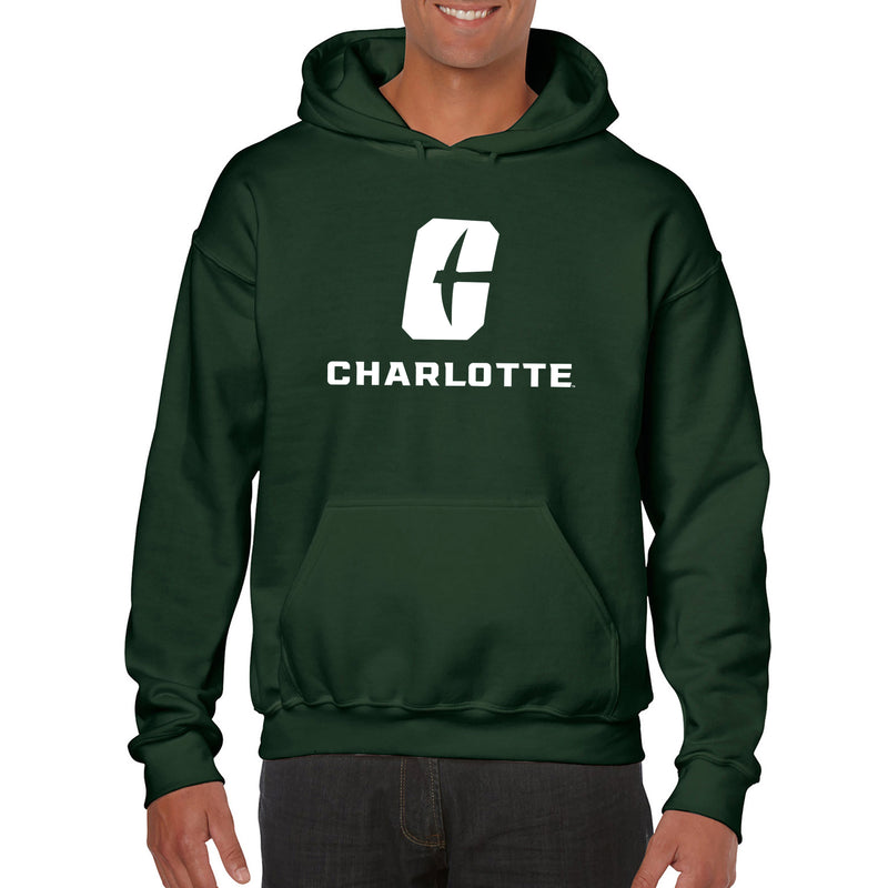 UNC Charlotte Forty-Niners Primary Logo Hoodie - Forest