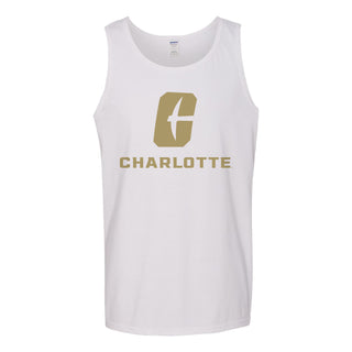 UNC Charlotte Forty-Niners Primary Logo Tank Top - White