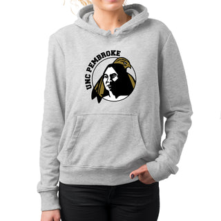 UNC Pembroke Braves Primary Logo Hoodie - Sport Grey