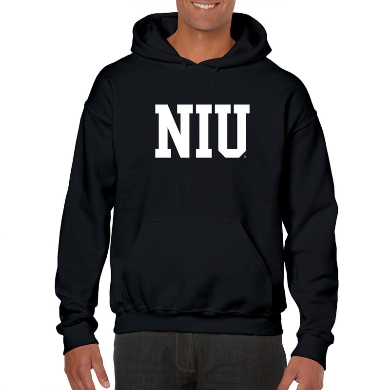 Northern Illinois Basic Block Hoodie - Black