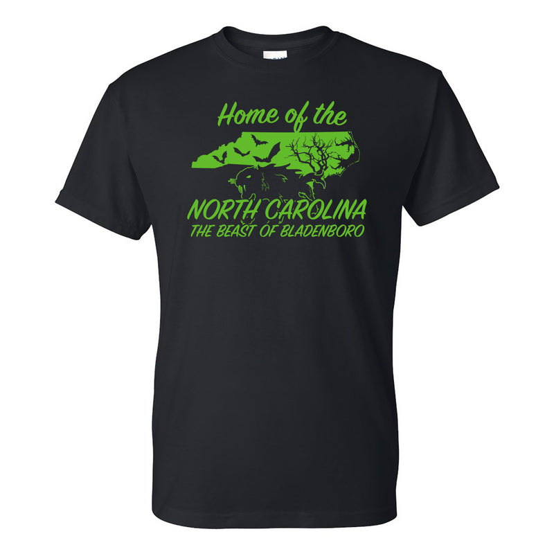 North Carolina Beast of Bladenboro Cryptid T-Shirt - Black