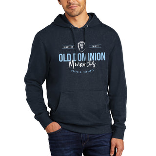 Old Dominion University Monarchs Harbor Script Canvas District Fleece Hoodie - New Navy