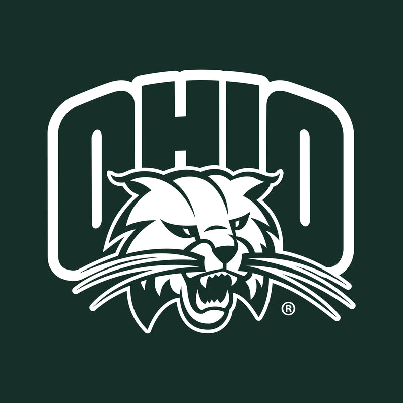 Ohio University Bobcats Arch Logo Hoodie - Forest