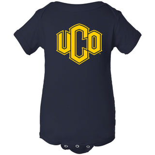 Central Oklahoma University Bronchos Primary Logo Creeper - Navy