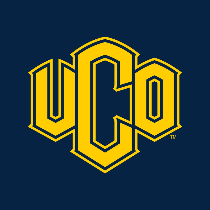 Central Oklahoma University Bronchos Primary Logo Women's Short Sleeve T Shirt - Navy