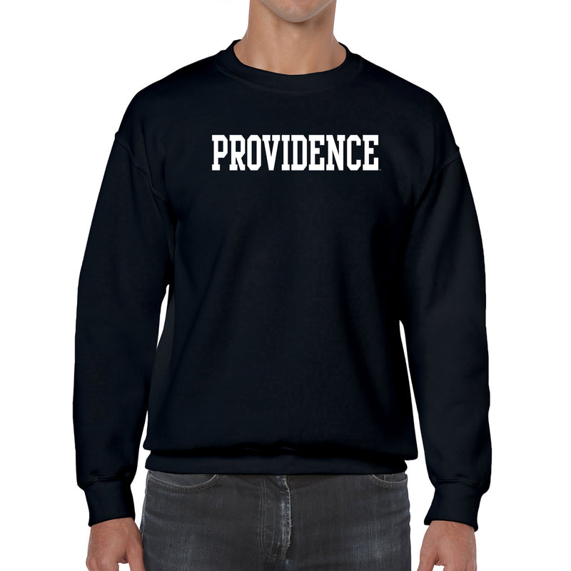 Providence College Friars Basic Block Crewneck - Black