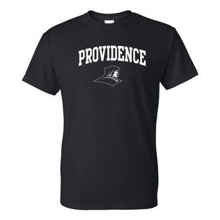 Providence College Friars Arch Logo Short Sleeve T-Shirt - Black