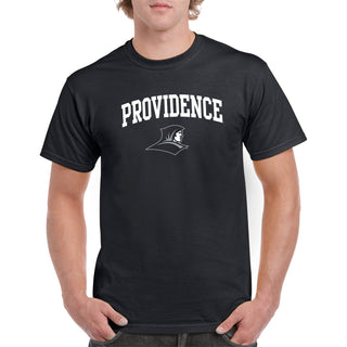 Providence College Friars Arch Logo Short Sleeve T-Shirt - Black