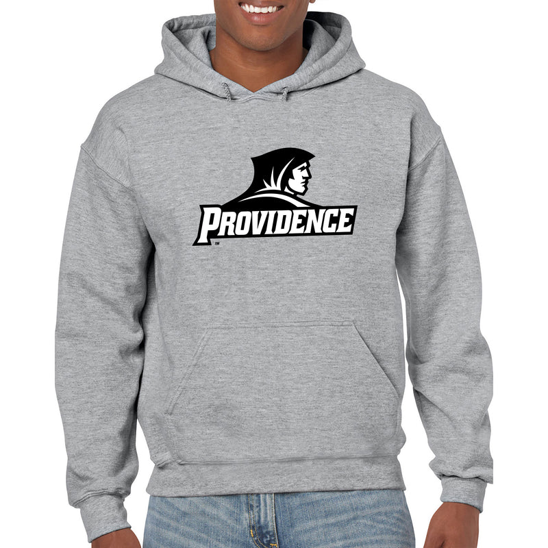 Providence College Friars Primary Logo Hoodie - Sport Grey