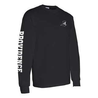 Providence College Friars Double Sleeve Print Long Sleeve - Black