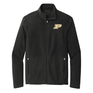 Purdue Boilermakers Primary Logo Accord Microfleece Jacket - Black