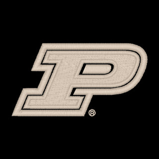 Purdue Boilermakers Primary Logo Polo - Black