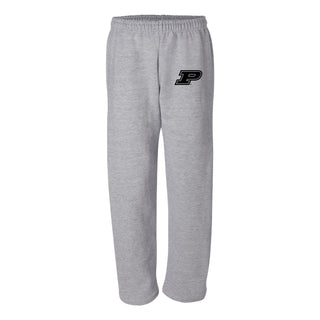 Purdue University Boilermakers Primary Logo Sweatpants - Sport Grey