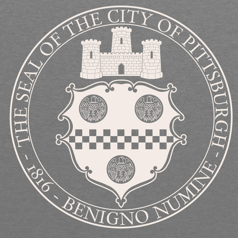 Pittsburgh City Seal Tee - Premium Heather