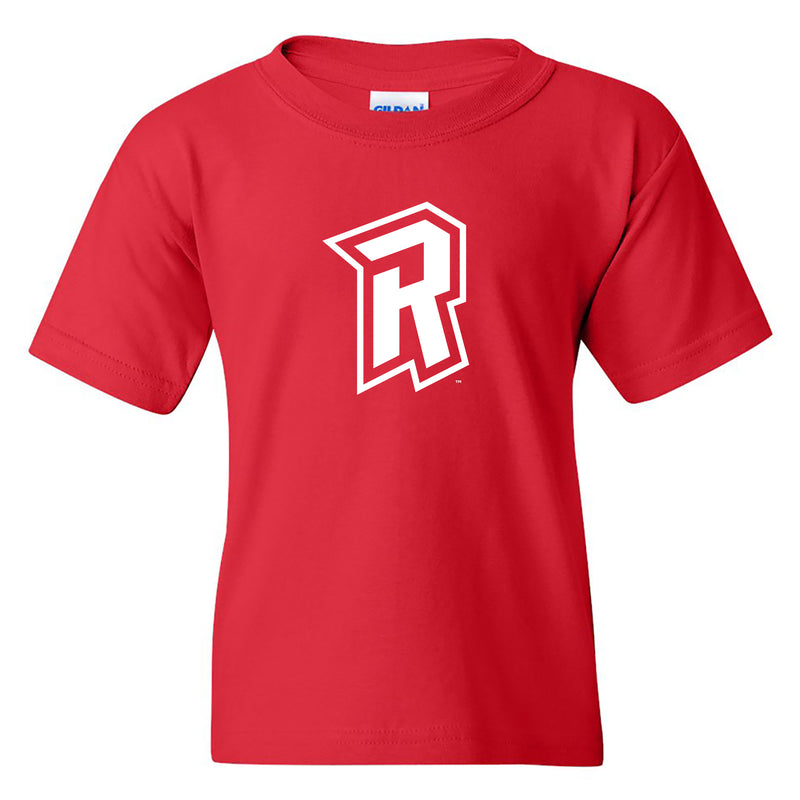 Radford University Highlanders Primary Logo Basic Cotton Short Sleeve Youth T Shirt - Red